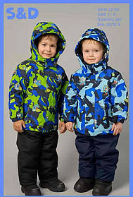 Комбінезон для хлопчиків на флісі оптом, S&D, 1-5 років, арт. LD-60