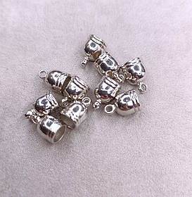 Ковпачки для джгутів і шнурів 0,8*0,6см 2шт