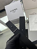 Ремінь Loewe з натуральної шкіри з фірмовим логотипом, фото 6