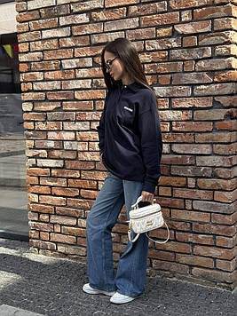 👕 Miu Miu Cotton Piqué Polo Shirt Navy Blue