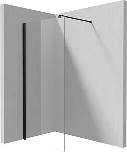 Душова кабіна Deante Kerria Plus Nero без піддону 100см KTS_N30P