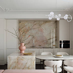 Підвісна люстра «Bubbles» на 10 ламп з прозорими плафонами (918-LP267-10 WH+CL), фото 3