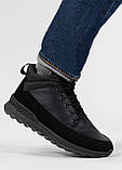 Шкіряні зимові чоловічі черевики з хутром (4303), фото 7