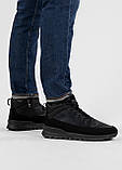 Шкіряні зимові чоловічі черевики з хутром (4303), фото 2