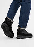 Шкіряні зимові чоловічі черевики з хутром (4303), фото 8