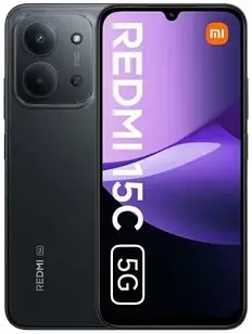 Смартфон Redmi 15C 5G 4/256GB чорний