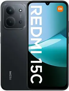 Смартфон Redmi 15C 4G 4/256GB чорний