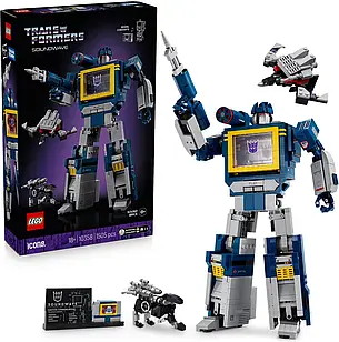Конструктор LEGO Icons 10358 Transformers: Soundwave