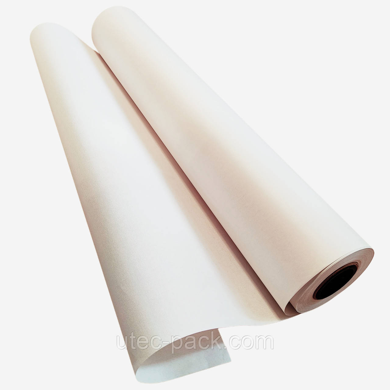 Білий коленкор (марля поліграфічна) на папері 95 см × 50 м, фото 1