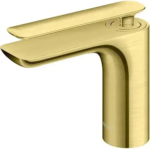 Змішувач для умивальника Kohlman Experience матове золото QB100EGDB