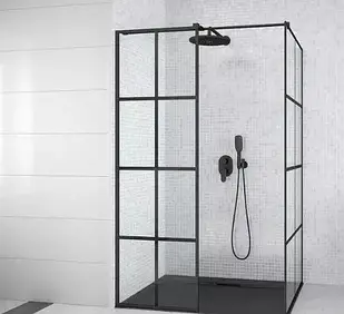 Душова кабіна Besco Excea Walk-In 100x80cm EXC108190B