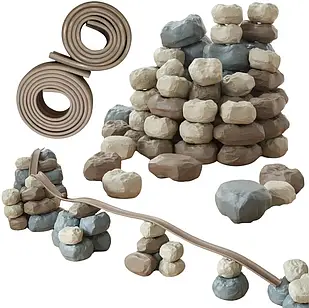 Еластичний кульковий трек Masterkidz з гумовими каменями 98 ел.