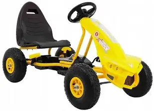 Дитячий гокарт Zobavi на педалі з надувними колесами A18Zol