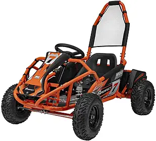 Дитячий гокарт Ramiz Mud Monster на акумуляторі помаранчевий