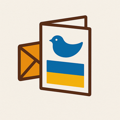 Бірки та листівки "Українська тематика"