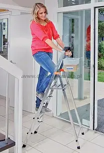 Алюмінієва одностороння драбина Krause Safety 1x8 126368