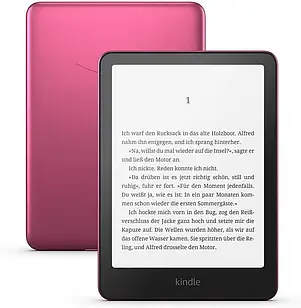 Електронна книга Kindle Paperwhite 12 32GB Signature Edition Metallic Rose 7"