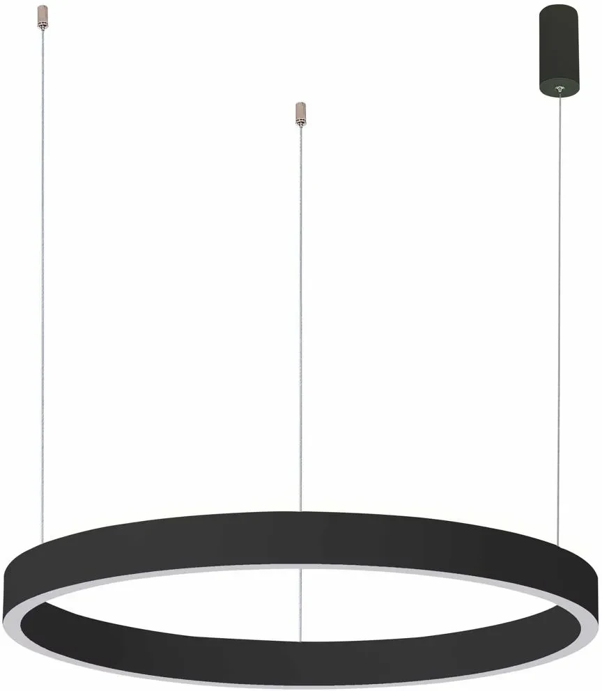 Підвісна LED лампа Italux Brasco Down 80см 60W 3000/4000K Pnd-56215-080Rpp-Bk-3Ks4K-Trdimm, фото 1