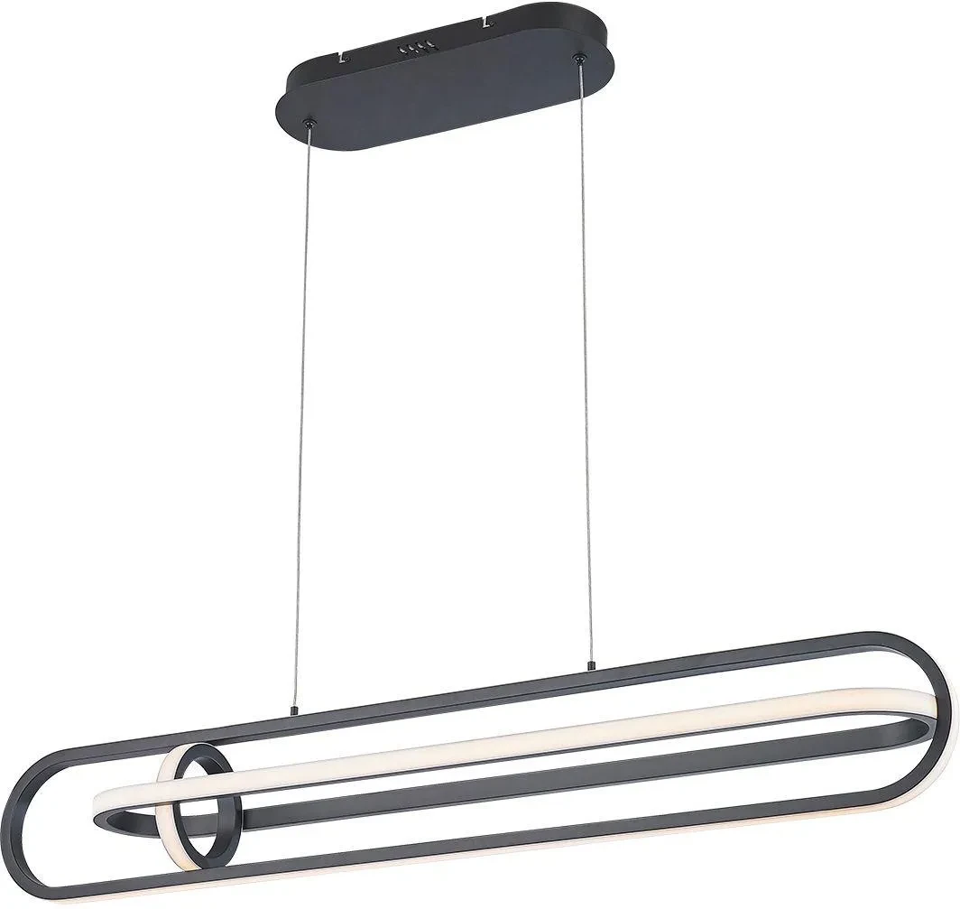 Підвісна лампа Quintiesse Demark 1x58W LED 2900Lm 3000K IP20 Qndemarklpbk, фото 1