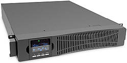 Джерело безперебійного живлення DIGITUS 1500VA/1500W, RTU2, LCD, RJ45, RS232, USB, 8xC13