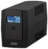 Джерело безперебійного живлення 2E DD850, 850VA/480W, LCD, USB, 2xSchuko