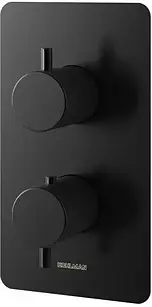 Змішувач для ванни та душу Kohlman Axel чорний QW432AB