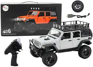 Іграшка Lean Toys позашляховик RC 2.4G 4x4 сірий