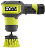 Щітка акумуляторна Ryobi USB Lithium RSCR4-120G 4В 2А·год диск 5см 200/300об/хв IPX7 0.49кг