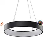 Підвісна LED лампа Azzardo Solvent R Smart 80 92W 4680lm 3000-6000K чорна AZ3972, фото 2