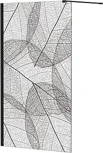 Душова кабіна Besco Leafy з мотивом листя без піддону 120x200см LF120200C