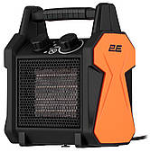 Теплова гармата електрична 2E Portable Ceramic, 2кВт, 20м2, 139м3/год, керамічний нагрів. елемент (PTC), чорний, 1.46кг