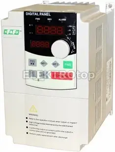 Інвертор F&F для однофазних двигунів 0,75кВт 230В FA-1F007