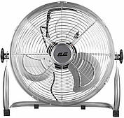 Вентилятор підлоговий 2E PowerWind 30C професійний, 30см, 60Вт, кнопки, двигун мідь 100%, срібний
