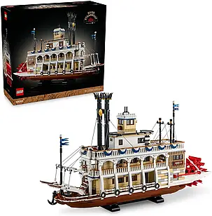 Конструктор LEGO Ideas 21356 річковий пароплав