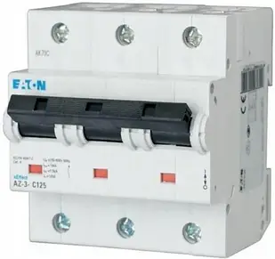 Вимикач автоматичний Eaton 3P D 63A 25Ka Ac Az-3-D63 211820