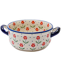 Піала з ручками 15 Red Flowers, фото 4