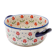 Піала з ручками 15 Red Flowers, фото 5