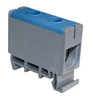 Клема ввідна силова КВС/КСВ 6-50 мм2 145А "N" синя СКНГ-JHT5-50