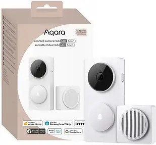 Відеодомофон Aqara Doorbel Camera Hub G410 білий CHC09DW