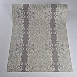 Шпалери вініл на флізеліні 0.53 × 10.05 м Marburg 57106, кавові для спальні, вітальні, коридору ✨ Marburg 57106 — стильні каво, фото 4