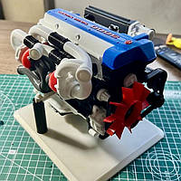 3D-модель двигуна Toyota 2JZ-GTE (збірний конструктор)