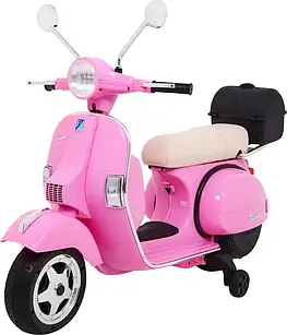 Дитячий скутер Ramiz Vespa Róż PAPX150ROZ
