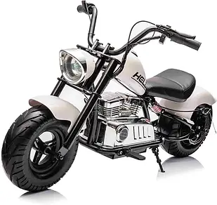 Дитячий мотоцикл Ramiz Chopper Warrior білий