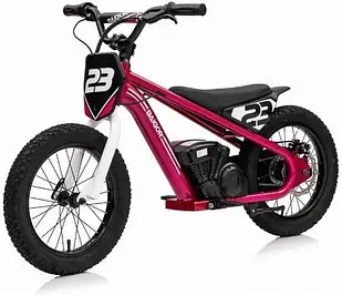 Дитячий мотор 1Punkt Baigor 23 Pro рожевий на акумуляторі 24V