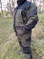 Зимовий костюм  Даймонд  Хакі/Чорний  - 30  градусів .Висока якість