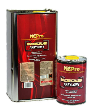 Універсальний розчинник для акрилових продуктів і баз NCPro 5л, фото 1