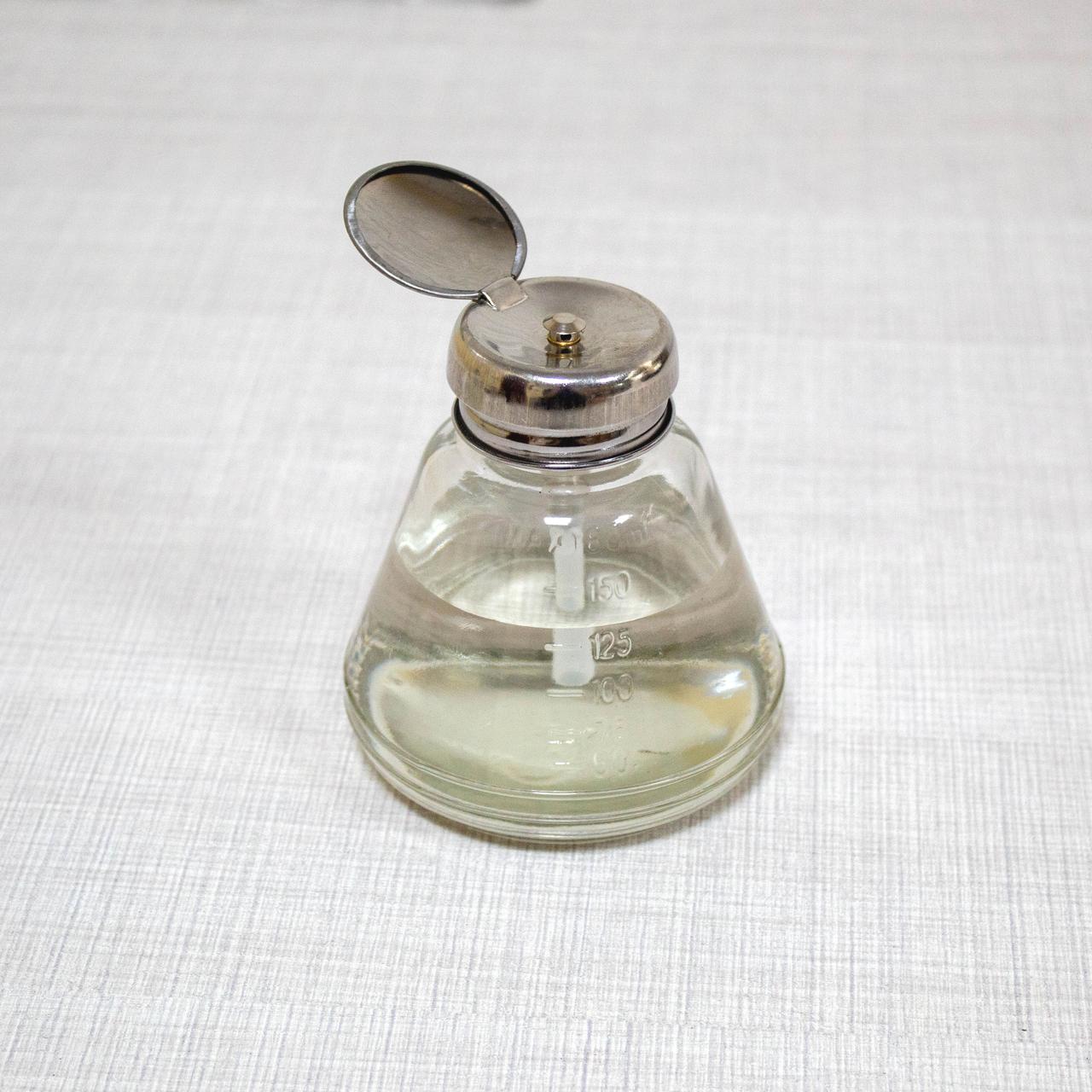 Скляний дозатор для рідин 180мл, тип 18D