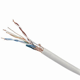 Мережевий кабель CAT5e, мідь, 24AWG, екранований 305 м Cablexpert SPC-5004E - MegaLavka