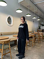 Трендовий костюм оверсайз крою «Los Angeles» розмір: 42-46; 48-50