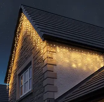 Гірлянда Бахрома Вулична 6 метрів 105 led | IP44 | Iceclude